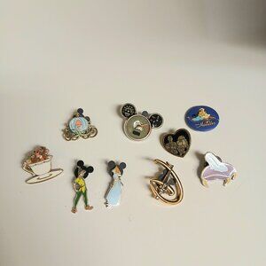 DISNEY Pin Lot! Cinderella, Peter Pan, Star Wars